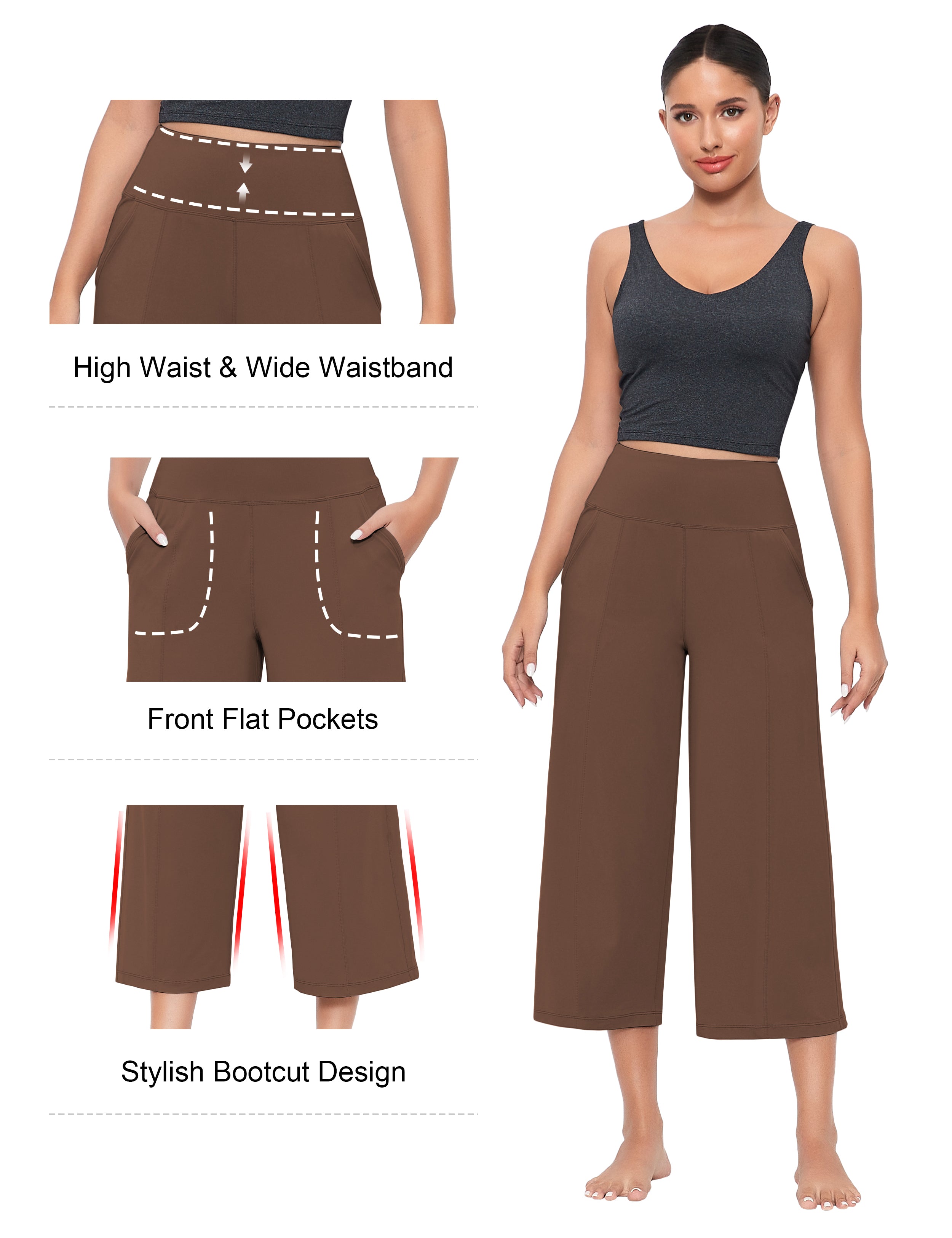 Capri Leggings in Dark Coffee — The Matching Set Edit style look